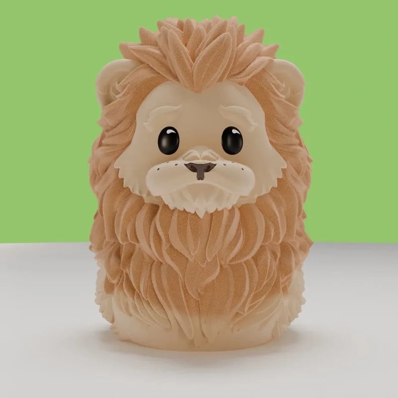 Wicked Tubbz PVC Figure Cowardly Lion Boxed Edition 10 cm Mini-Figuur by Numskull in Multicolour – product photo