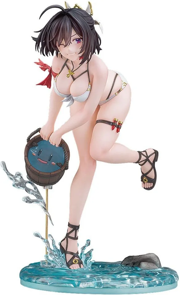 Atelier Yumia: The Alchemist of Memories & the Envisioned Land PVC Figure - Yumia Liessfeldt: Playing in the Water Ver.