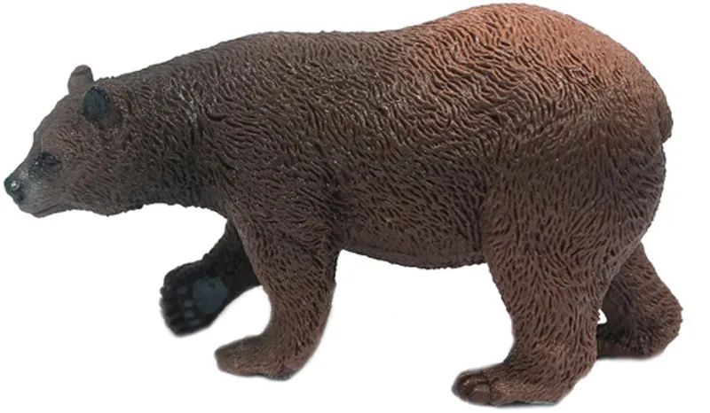 Bruine Beer Speelfiguur – 11 cm – Dierenfiguur by Pia Soft Toys in Brown – product photo