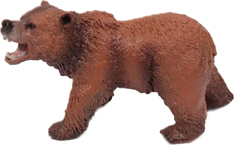 Bruine beer speelfiguur PVC - 9 cm - speelgoed by Pia Soft Toys in Brown – product photo