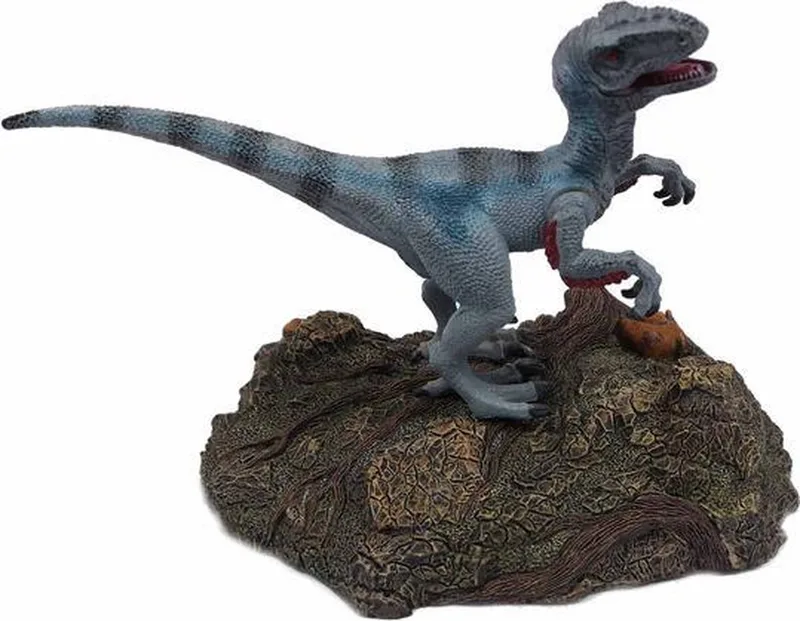 Dinosaurus display platform / prehistorische diorama basis / Bone Base 16 x 10 x 3,5 cm by Pia Soft Toys in Green – product photo