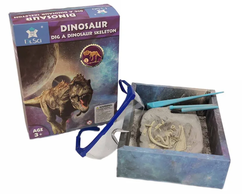 Dinosaurus fossiel uitgraafset by Pia Soft Toys in Blue – product photo