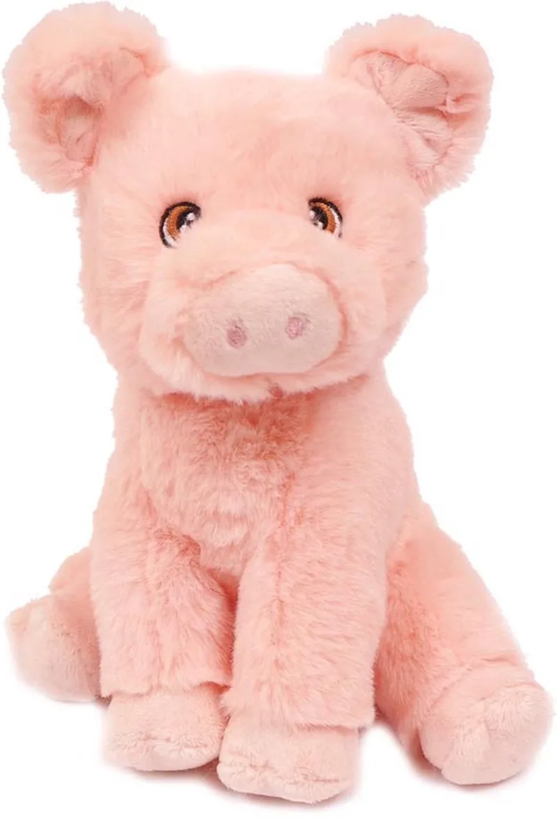 ECO 20 cm van Pia Soft Toys in Varken zittend – productfoto