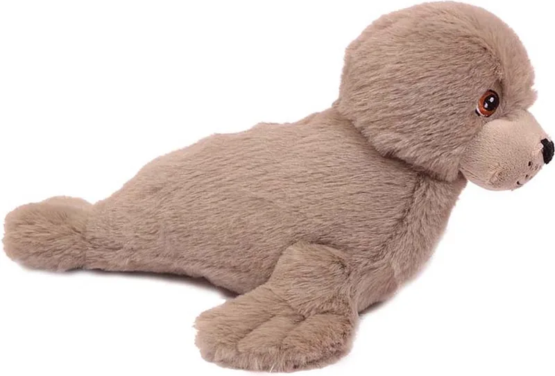 ECO 27 cm van Pia Soft Toys in Zeehond grijs – productfoto