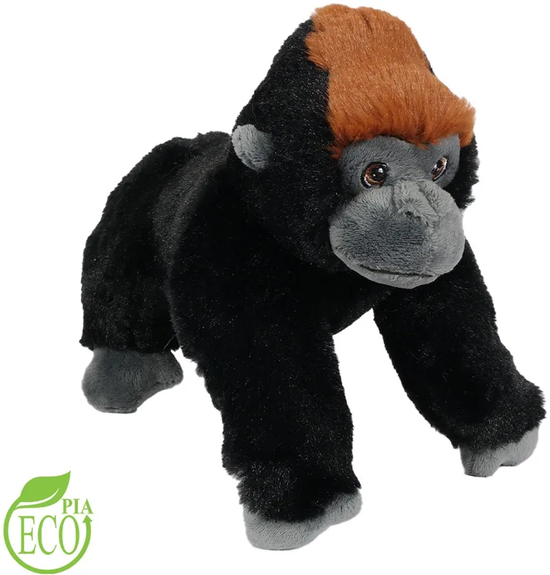Eco - Pluche Gorilla Knuffel - 37 cm by Pia Soft Toys in Brown – product photo