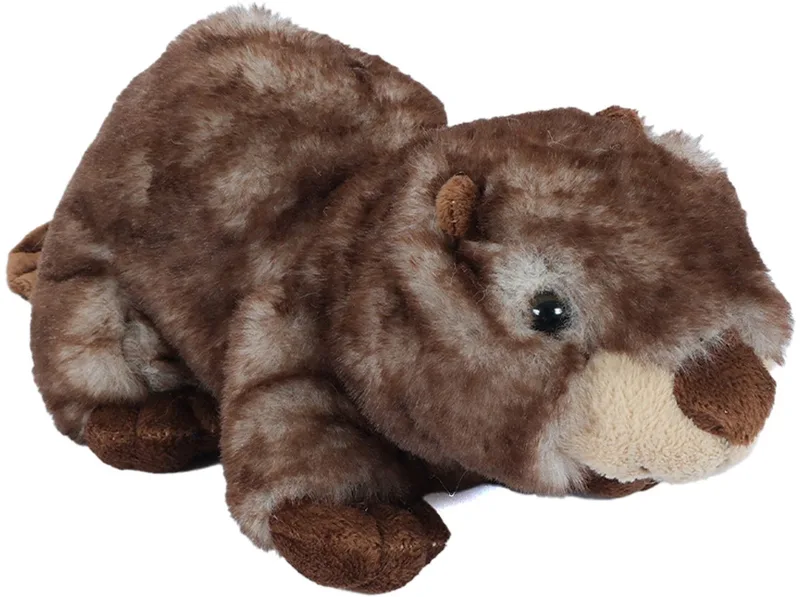Knuffeldier Bever - zachte pluche stof - kwaliteit knuffels - 18 cm by Pia Soft Toys in Brown – product photo