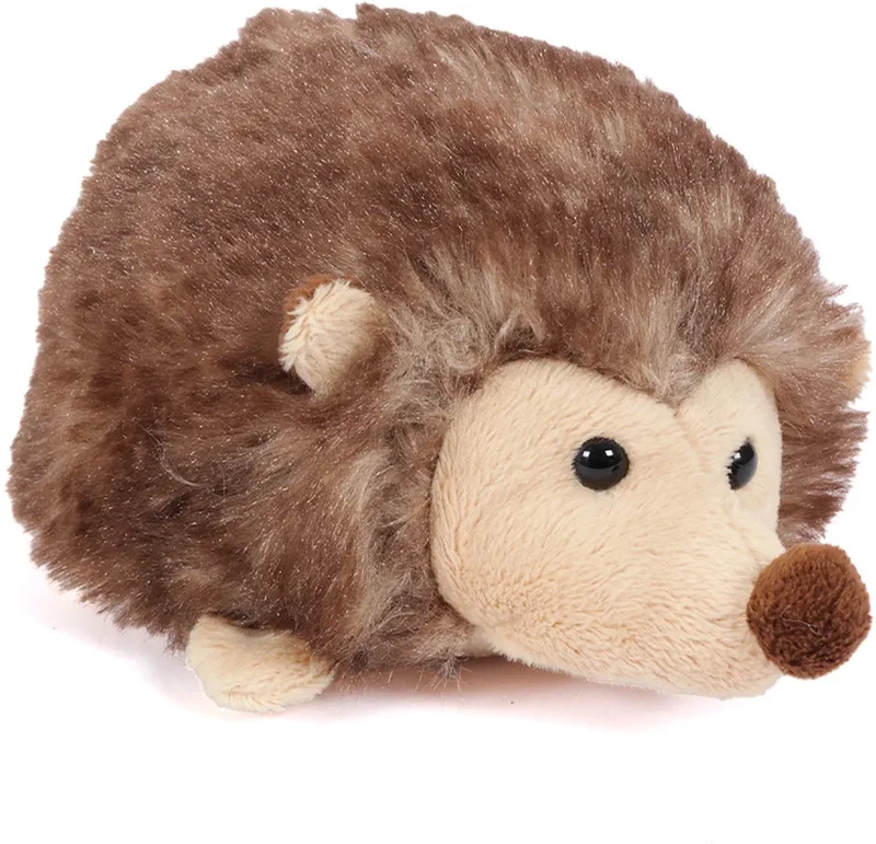 Knuffeldier Egel - zachte pluche stof - kwaliteit knuffels - 15 cm - Egels från Pia Soft Toys i Brun – produktbild