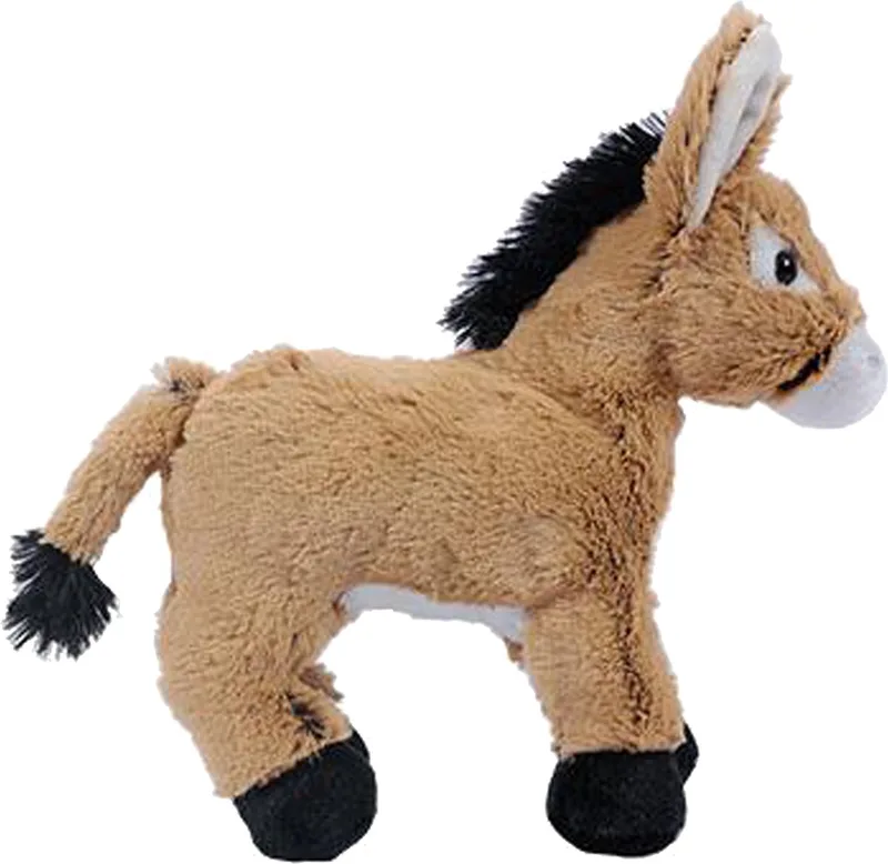 Knuffeldier Ezel - zachte pluche stof - premium kwaliteit knuffels - 24 cm - Ezels från Pia Soft Toys i Lichtbruin – produktbild