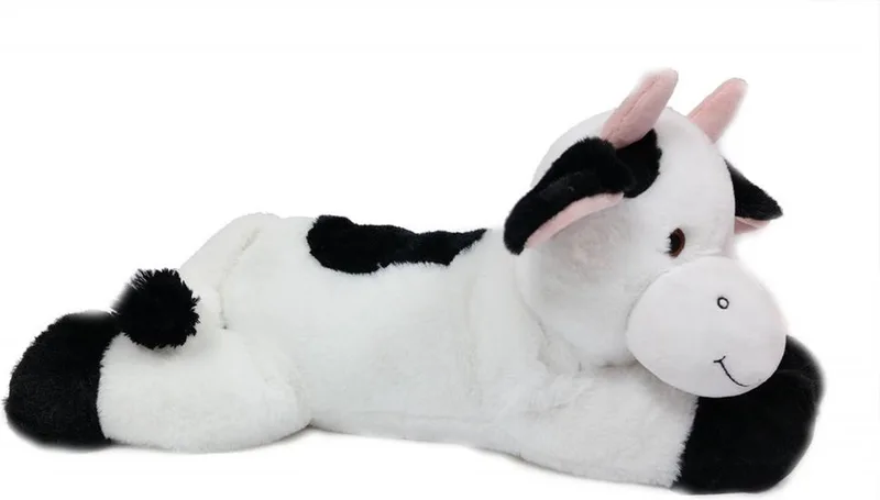 Knuffeldier Koe - zachte pluche stof - premium kwaliteit knuffels - wit/zwart - 50 cm - Koeien by Pia Soft Toys in Multicolour – product photo