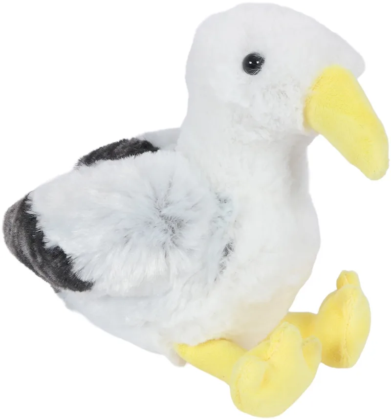 Knuffeldier Meeuw - zachte pluche stof - premium kwaliteit knuffels - Vogels - 20 cm - Meeuwen de Pia Soft Toys en Multicolore – photo produit