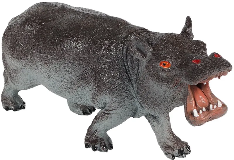 Nijlpaard Speelfiguur – 14 cm – Dierenfiguur de Pia Soft Toys – photo produit