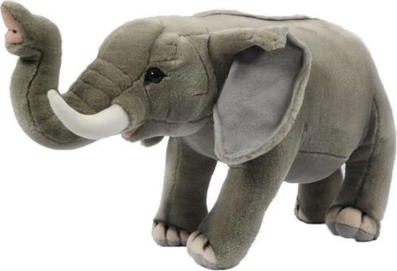 Olifant staand 48 cm by Pia Soft Toys in Grey – product photo