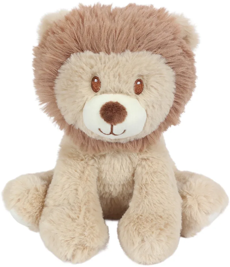 PIA Soft Toys-Pluche Knuffeldier - Leeuw zittend 19 cm by Pia Soft Toys in Brown – product photo