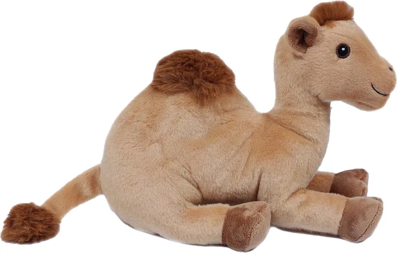 Pia Toys Knuffeldier Dromedaris - zachte pluche stof - premium kwaliteit knuffels - 26 cm de Pia Soft Toys en Lichtbruin – photo produit
