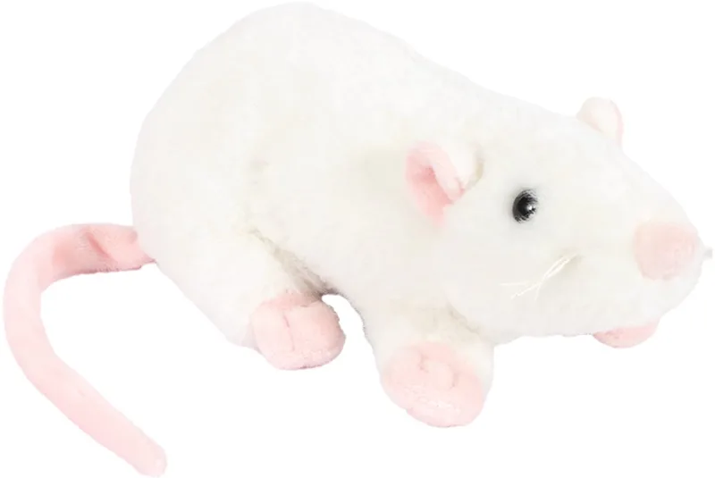 Pia Toys Knuffeldier Muis - zachte pluche stof - premium kwaliteit knuffels - 18 cm - Muizen by Pia Soft Toys in White – product photo