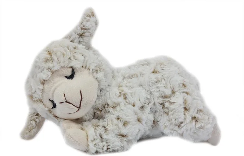 Pia Toys Knuffeldier Schaap/lammetje - zachte pluche stof - premium kwaliteit knuffels - 21 cm - Schapen - slapend by Pia Soft Toys in White – product photo