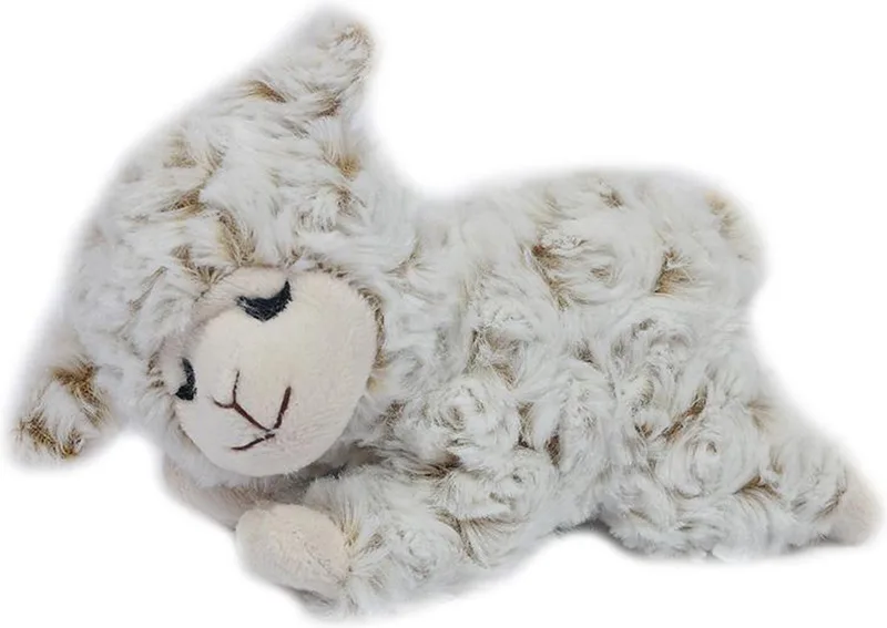 Pia Toys Knuffeldier Schaap/lammetje - zachte pluche stof - premium kwaliteit knuffels - 17 cm - Schapen - slapend by Pia Soft Toys in White – product photo