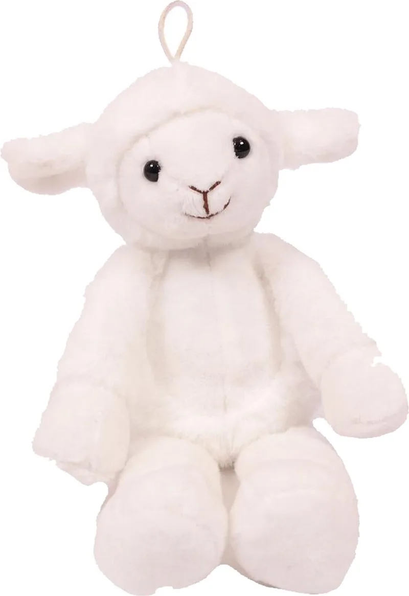 Pia Toys Knuffeldier Schaap/lammetje - zachte pluche stof - premium kwaliteit knuffels - 27 cm - Schapen by Pia Soft Toys in White – product photo