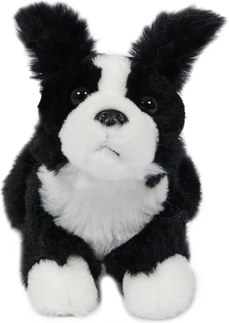 Pluche Bordercollie Schaapshond - 24 cm från Pia Soft Toys i Svart – produktbild