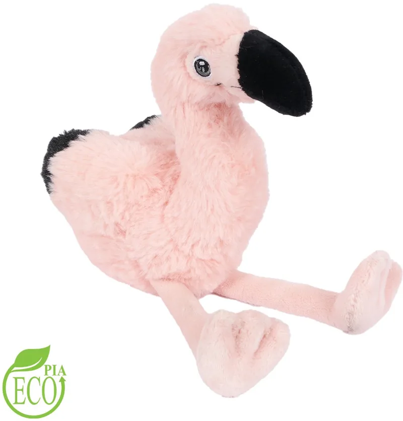 Pluche Flamingo Knuffel - ECO - 15 cm by Pia Soft Toys in Pink – product photo