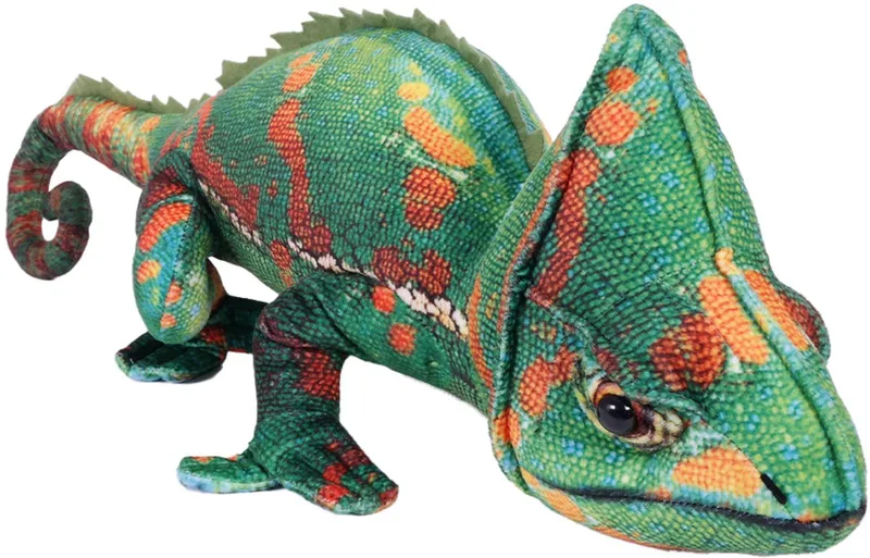 Pluche Kameleon Knuffel - 54 cm by Pia Soft Toys in Orange – product photo