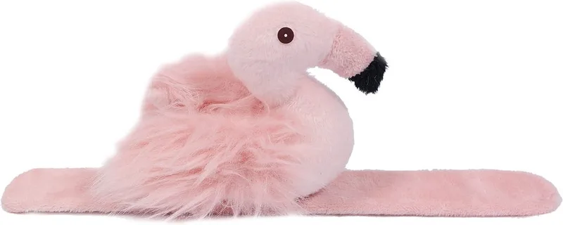 Pluche Klaparmband Flamingo - 21 cm från Pia Soft Toys i Rosa – produktbild