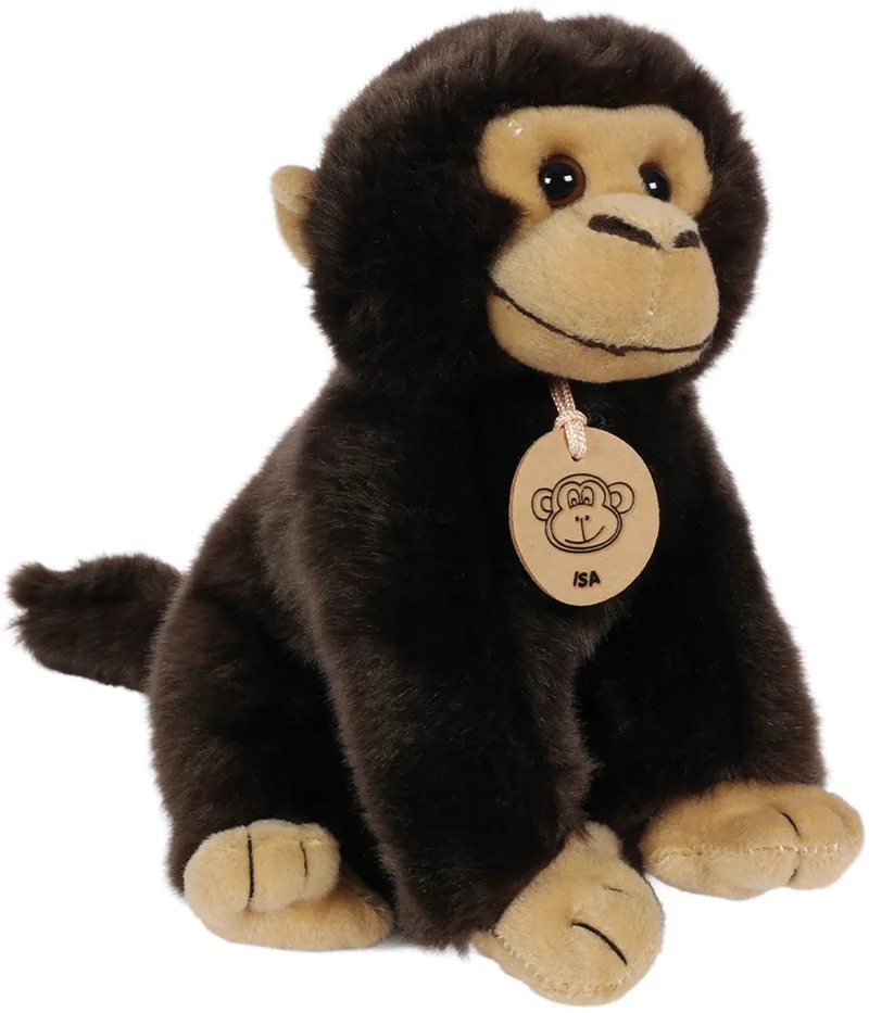 Pluche knuffel - Aap - (Isa) - 20 cm by Pia Soft Toys in Brown – product photo