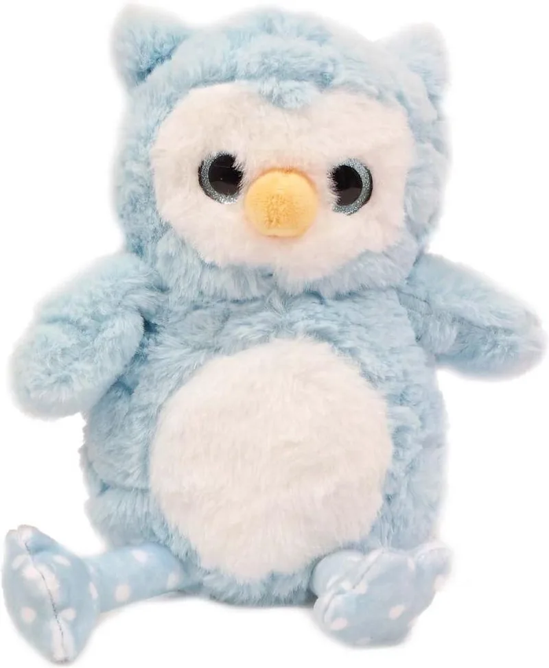 Pluche Knuffel Uil - 22 cm de Pia Soft Toys en Bleu – photo produit