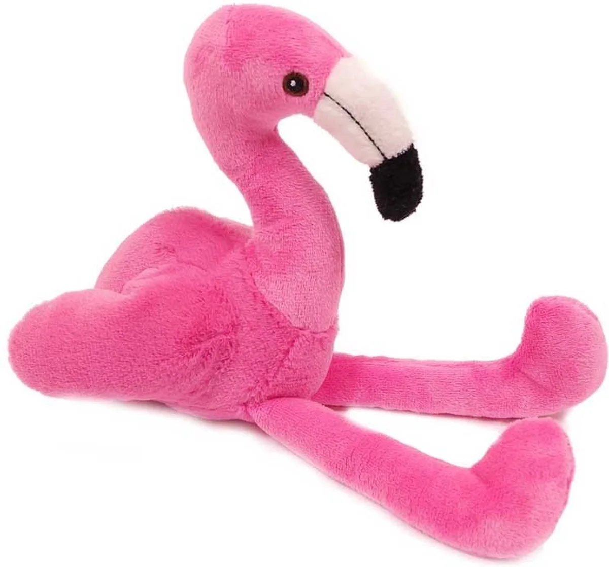 Pluche knuffeldier - 12 cm van Pia Soft Toys in Flamingo – productfoto