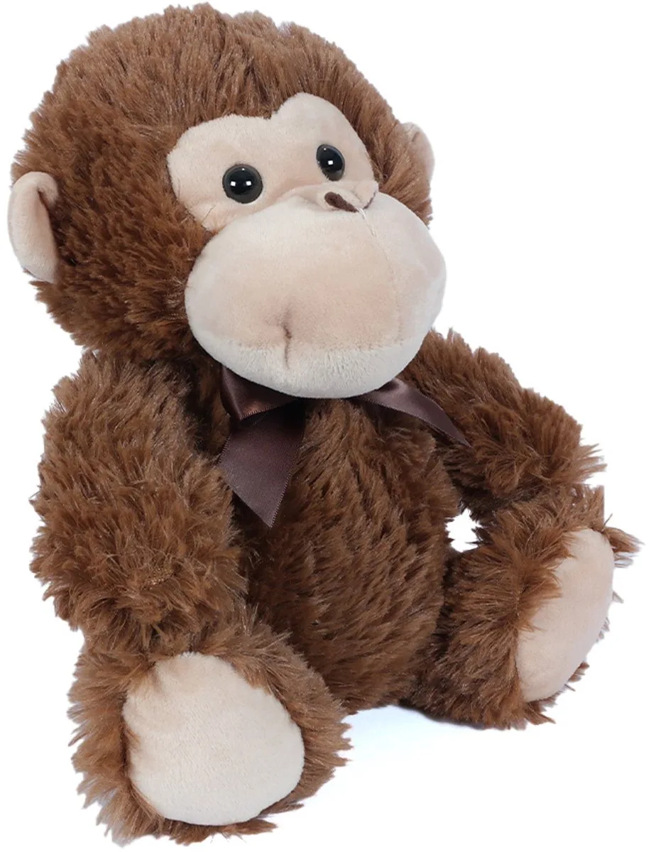 Pluche Knuffeldier - Aap 25 cm by Pia Soft Toys in Brown – product photo