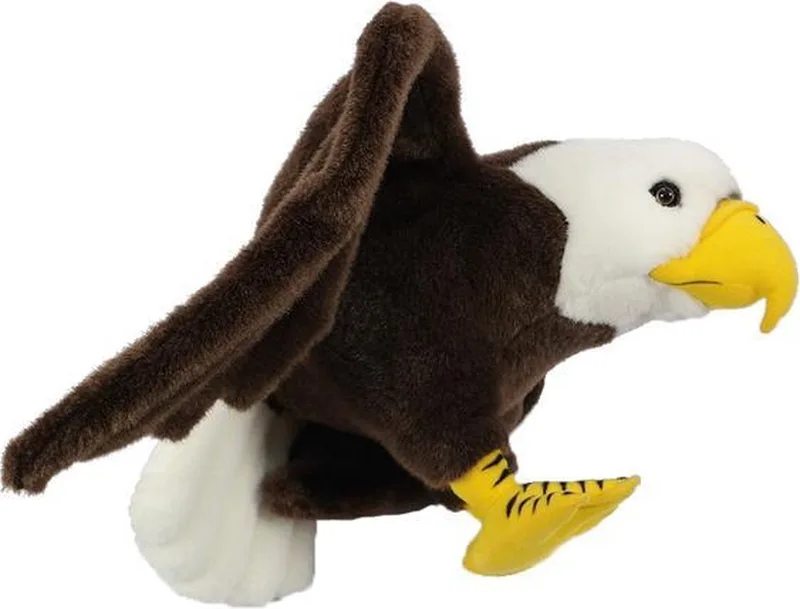 Pluche Knuffeldier Adelaar - staand - 50 cm by Pia Soft Toys in Brown – product photo