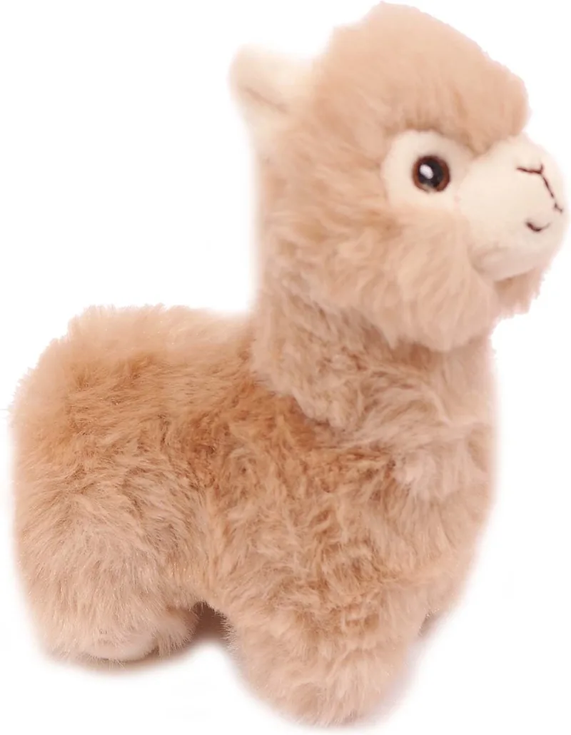 Pluche Knuffeldier Alpaca - 15 cm by Pia Soft Toys in Beige – product photo