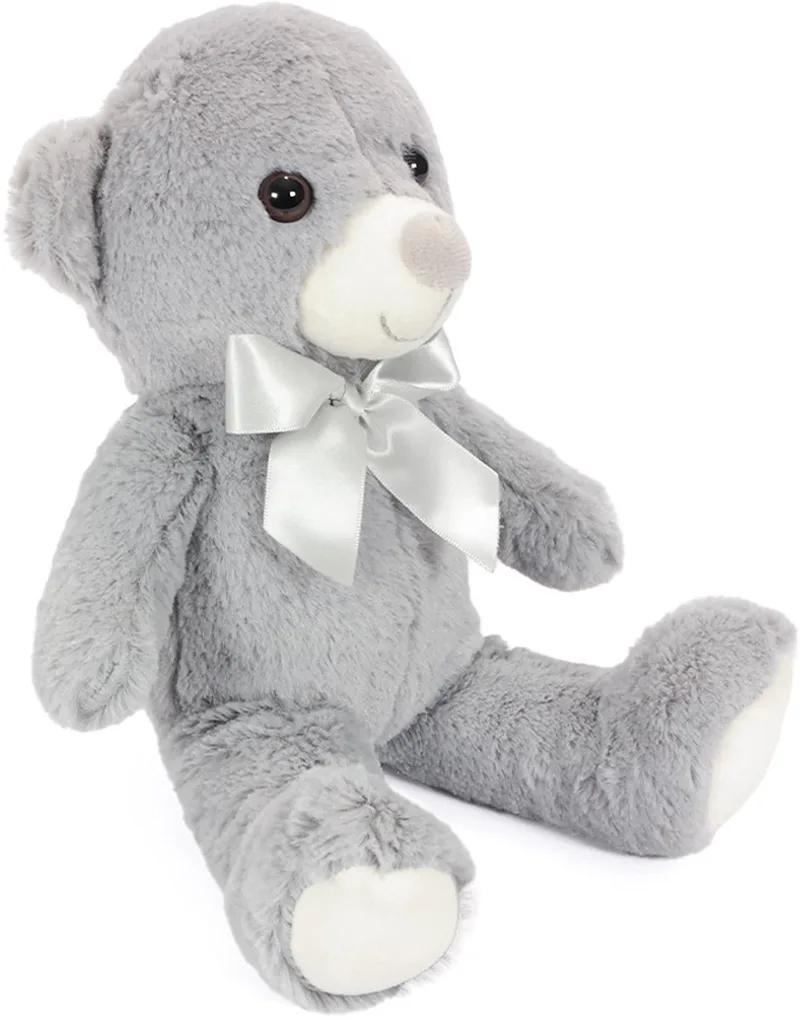 Pluche Knuffeldier - Beer - 20 cm från Pia Soft Toys i Grå – produktbild