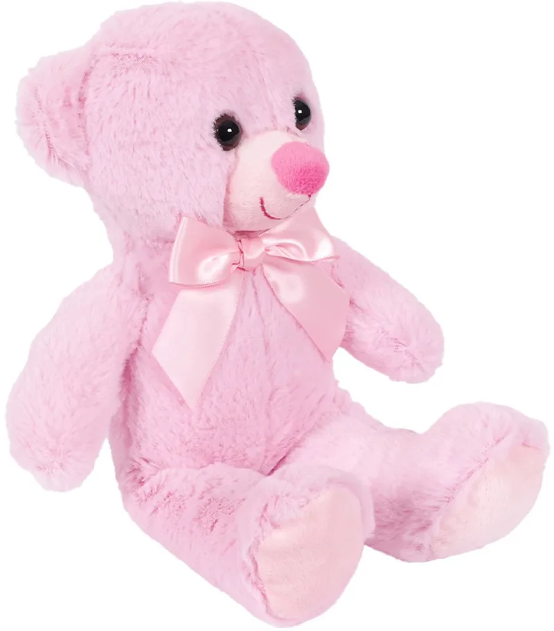 Pluche Knuffeldier - Beer - 20 cm från Pia Soft Toys i Rosa – produktbild