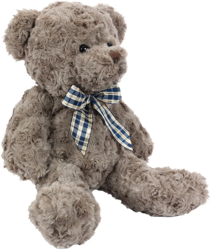 Pluche Knuffeldier Beer - 26 cm by Pia Soft Toys in Donkerbruin – product photo