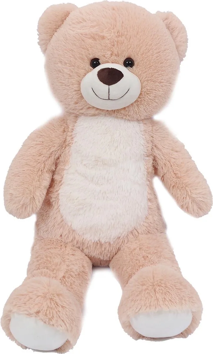 Pluche Knuffeldier Beer zittend beige - 50 cm by Pia Soft Toys in Brown – product photo