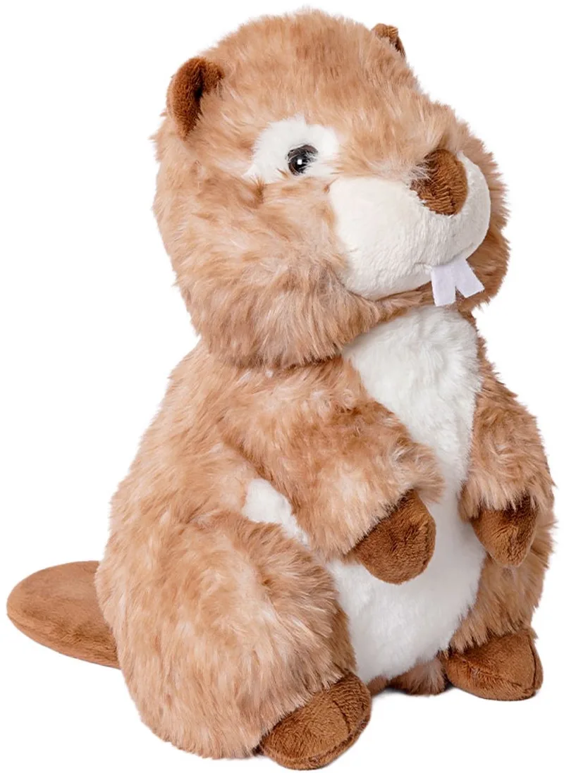 Pluche Knuffeldier - Bever 24 cm by Pia Soft Toys in Brown – product photo