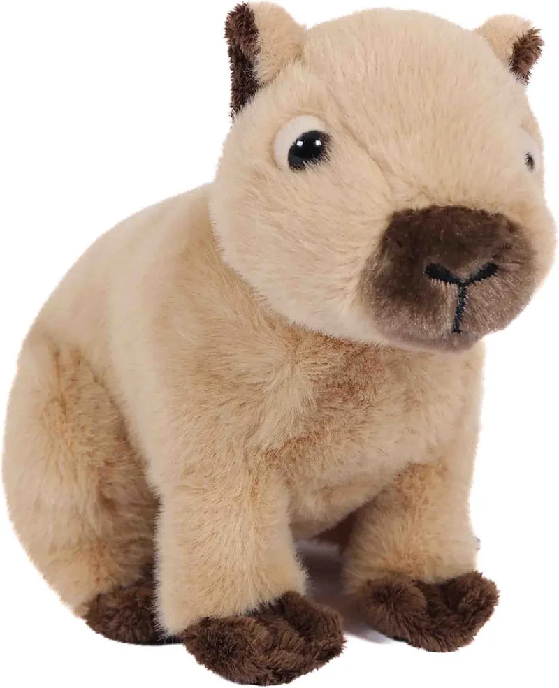 pluche knuffeldier - Capibara 15 cm by Pia Soft Toys in Beige – product photo