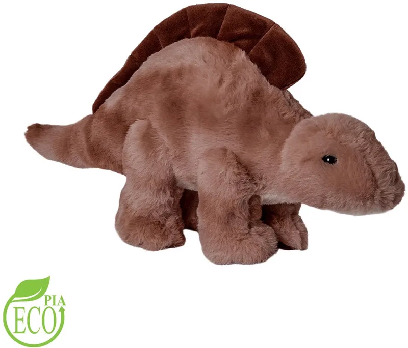 Pluche Knuffeldier - Dinosaurus ECO 41 cm by Pia Soft Toys in Brown – product photo