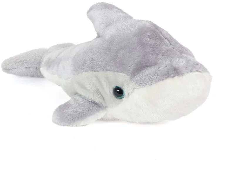 Pluche Knuffeldier Dolfijn - 34 cm by Pia Soft Toys in Grey – product photo