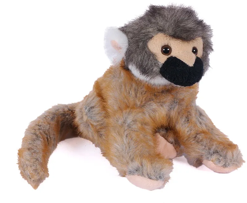 Pluche Knuffeldier Doodshoofdaapje - 19 cm von Pia Soft Toys in Beige – Produktfoto