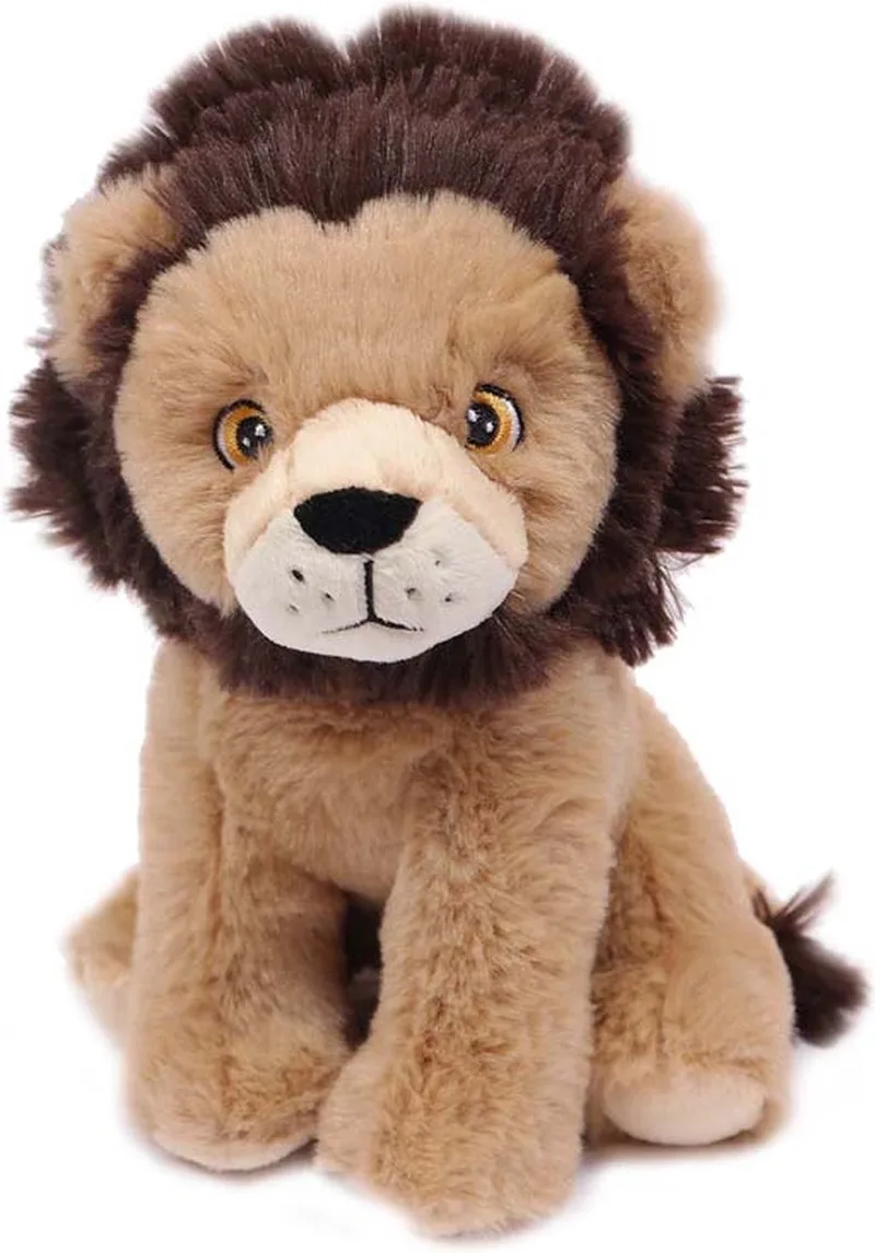 Pluche knuffeldier - ECO 20 cm från Pia Soft Toys i Leeuw zittend – produktbild