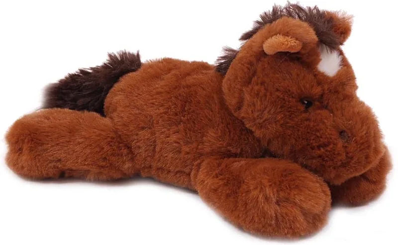 Pluche knuffeldier - ECO 23 cm by Pia Soft Toys in Paard liggend – product photo