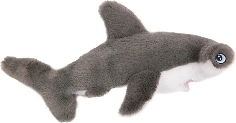 Pluche Knuffeldier ECO - 27 cm: 100% Ecologisch, 100% Lief de Pia Soft Toys en Hamerhaai – photo produit