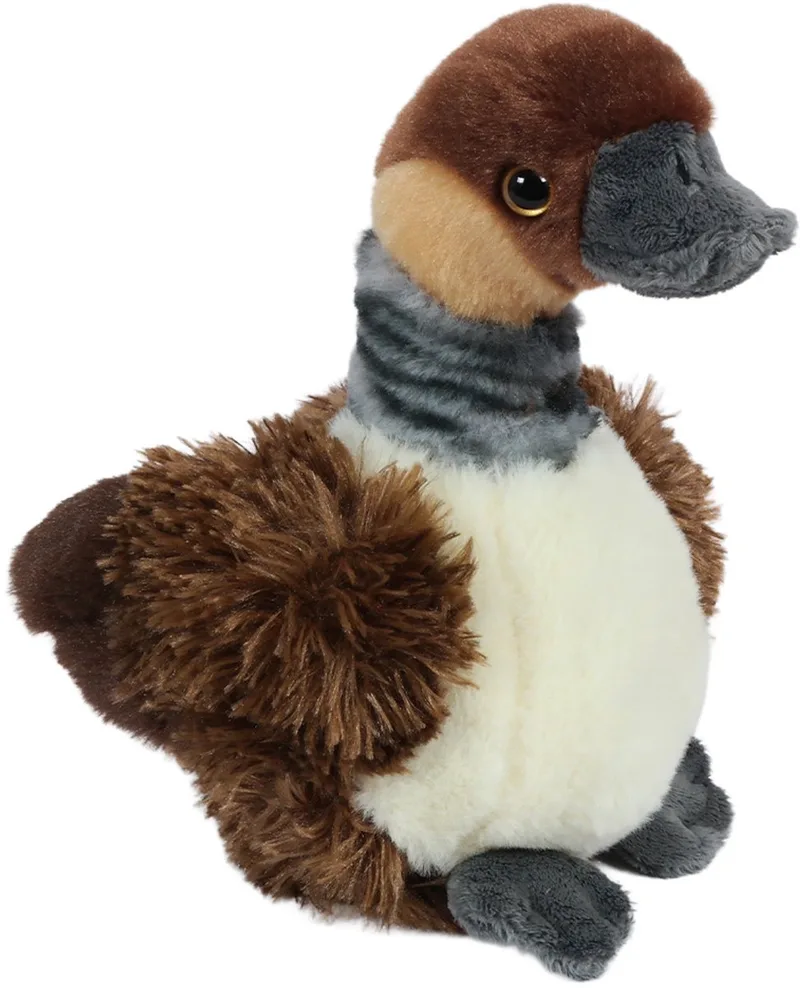Pluche Knuffeldier - Eend - 20 cm by Pia Soft Toys in Brown – product photo