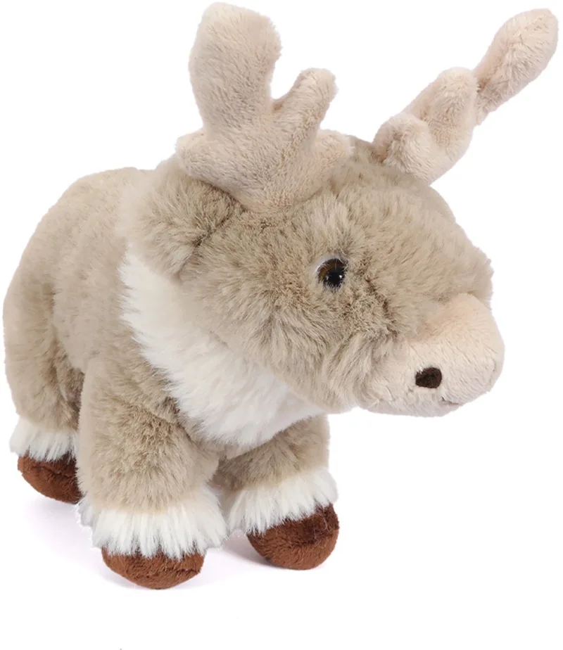 Pluche Knuffeldier - Eland - beige - 18 cm by Pia Soft Toys in Taupe – product photo