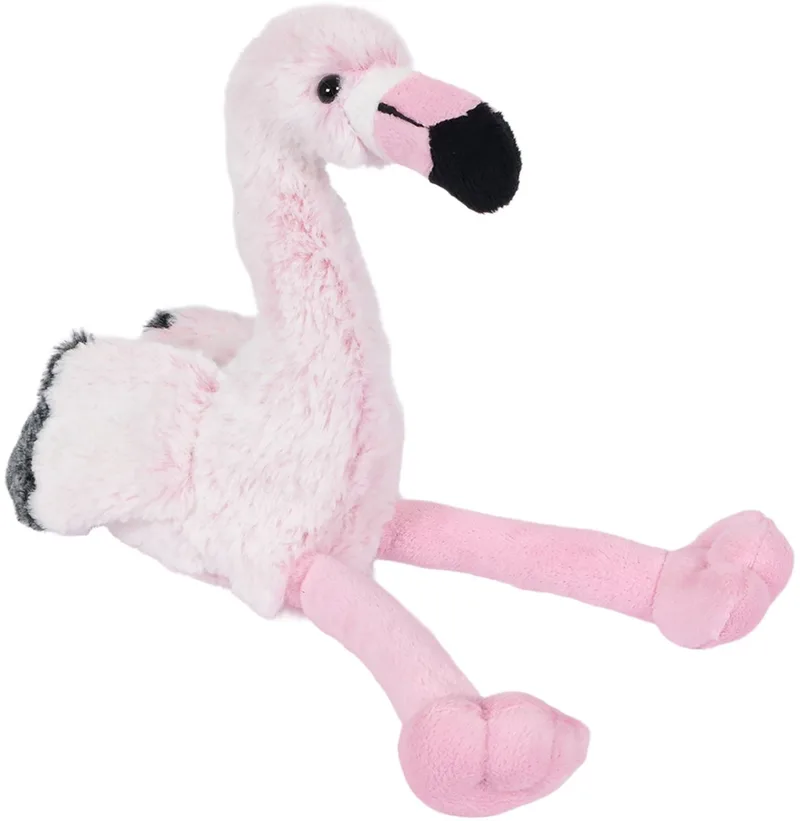 Pluche Knuffeldier Flamingo - 17 cm by Pia Soft Toys in Pink – product photo
