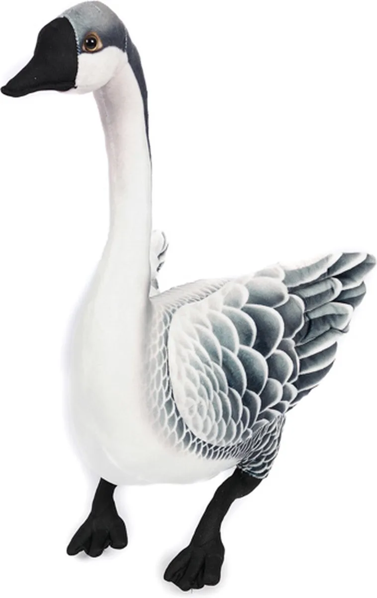 Pluche Knuffeldier - Gans staand - 40 cm by Pia Soft Toys in White – product photo