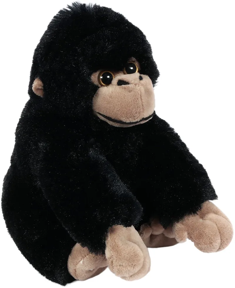 Pluche Knuffeldier Gorilla - 20 cm by Pia Soft Toys in Black – product photo
