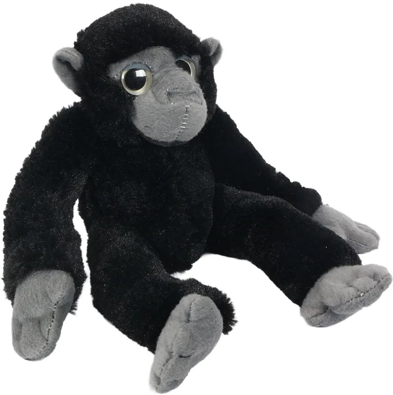 Pluche Knuffeldier Gorilla - 30 cm by Pia Soft Toys in Black – product photo